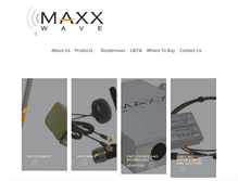 Tablet Screenshot of maxxwave.com